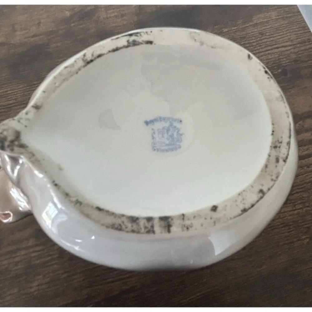 RARE Vintage Royal Bayreuth‎ Creamer Pitcher Water Buffalo Bavaria Stamped